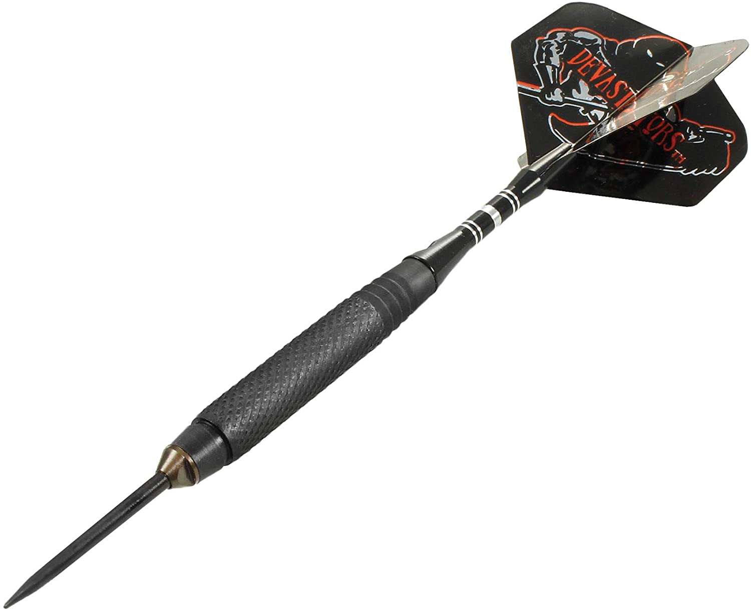 Bottelsen Hammer Head Steel Tip 90% Tungsten Devastators Black Steel Introduction What are the best steel darts to buy? If you are asking this question, then either you have purchased an expensive dartboard, or you are a professional or recreational darts player, right? On a lighter note, many people love to throw darts on their boss’ picture to release stress. In any case, you should have the best steel tip dart out there. In this brief guide, we listed the top 5 steel tip darts with a detailed review of each dart. To help you with your decision-making, we have done all the research and got a list of the world’s best darts. This list does not only contain the dart names or brands but complete dart reviews. These reviews will help you identify your needs regarding darts, and you will be able to find the best darts for yourself. Let’s get on with the list. The 5 Best Steel Tip Darts of 2021 Bottelsen Hammer Head Steel Tip 90% Tungsten Devastators Black Steel – The Best Darts Overall Bottelsen is a strong competitor in the darts market, and it has been in operation for three decades. They manufacture darts in Santa Maria, California. Here, we must tell you that world champions have broken many records using Bottelsen darts. Bottelsen also claims that their darts are a benchmark for quality. This specific Bottelsen product not only offers quality darts, but the provided “Croco” case is the icing on the cake. The case keeps your darts safe and provides a premium leather feel. With this product, you are going to throw darts in style. This Bottelsen product falls in the price range below $100. The box contains three steel tip darts, three extra flights, and three replacement shafts. It’s apparent that the manufacturer has made no compromises on its quality. The point consists of fine steel, which ensures a good grip on the dartboard. It comes with a 90% tungsten barrel and a spinning aluminum shaft. Tungsten and aluminum provide a strong build quality with a lighter weight. On the topic of weight, you have an option of selecting 23, 25, or 27-gram darts. The difference in the weight will also cause a slight increase or decrease in the price. Meanwhile, the weight also affects the flight of the dart. So, you have to decide which weight is suitable for you. These Bottelsen hammer steel tip darts come with a movable point. Hence, they are not going to bounce off the dartboard. The movable point provides good stability, in addition to excellent accuracy. With these darts, you also have the option of switching between soft and steel points. We recommend steel points because they show better results. If you want to spend on darts once, then this product is an excellent option. Bottelsen products are time-tested and proven durable. Since this product offers the ability to change between soft and steel points, it will also save you a lot of money that you would spend on soft tip darts. Its durability and multi-functionality are the features that make it stand out. This product also has excellent customer feedback. Customers love their weight balance, quality, and the provision of the storage box. Pros Premium-quality cover Product is time-tested Globally known brand Movable point Spinning shaft Supports soft and steel tips Cons Slightly smooth grip A bit expensive US Darts - Xtreme Medium Grip, 90% Tungsten – The Best Movable Point Darts US Darts claims that they produce the best movable point darts powered by the Balancepoint ACE Movable Point System. They manufacture the dart points locally in the USA and are operating in this industry since 1998. Moreover, they outrightly state that this product’s build is better than any other movable point dart. Let’s discuss its specs and features in detail to see what more this product offers. This product comes in the price range of $70. The package contains three darts, five extra sets of flights, a dart shark tool, and a round sharpening stone. The point comprises steel, and the barrel is 90% tungsten. Tungsten allows excellent stability, and you can throw darts with more certainty. These darts also have a moderate grip, which doesn’t let the dart slip away. With this product, you get the option of 24 or 26-gram darts. US darts claiming their product to be the most effective movable points dart is the main reason for this product to be on this list. They also state that their unique selling point is the “Free Floating Friction Less Movement.” These darts have no internal collars, which is why nothing interferes with their flight. This product also offers a sharpening stone with the package. The sharpening of tips is vital for the long life of darts. This helps your dart to be more stable on the dartboard. Overall, this product provides a premium feel at a reasonable price. A good grip and the movable point are features that enhance its attractiveness. Suppose you want to get a feel of premium darts without spending an extraordinary amount of money. In that case, this product could be the ideal choice for you. Pros Provides a good grip Best movable points dart Provides sharpening stone Cons A bit expensive Harrows Power Pt. 90% Tungsten – The Best Darts for Reduced Bounce-Outs Harrows produce excellent quality darts and state that their product has a unique feature of kinetic energy, which significantly reduces bounce outs. The company also says that its dart points are retractable and movable. You can score high because these darts reduce bounce-outs due to the kinetic energy principle. The company also provides a carrying case for the users. This product comes in the price range of around $100. It consists of 90% tungsten with an efficient movable steel dart point. These darts from Harrows come with excellent grips with fair weight distribution that will not let the darts slip away easily and increase the scoring average. The package comes with three darts and no extra tools. You can get 23, 24, 26, and 28-gram versions of these darts. This product can be a good choice for you if you are looking for a decent grip and stable aim. 90% tungsten and Harrow’s kinetic energy principle will ensure you won’t face disappointment. However, the maker should include extra tools like extra shafts or flights; otherwise, the price is a little high for these darts. Customers also state that the company should offer some additional flights, replacement shafts, and a sharpening stone at this price point. However, there are no complaints about the quality. Pros Use of kinetic energy principle Helps you in scoring high Provides you with a carrying case Cons Price is on the higher side No extra tools Viper Blitz 95% Tungsten Steel Tip Darts – The Best Professional Darts Viper offers the best mid-range oxide-coated steel tip darts. They are not very expensive and also provide a premium touch. This makes this product a two in one option. These steel tip darts offer many things at the given price, from high-quality material to excellent grips. By grips, we really mean a variety of grips because Viper provides a complete range of grips. You can select your desired grip while ordering the product. We will discuss these further in the next section. This product falls in the price range of $50. The package contains three darts, six viper lock shafts, a dart mechanic repair tool, and six flights, alongside a TacTech EVA dart case. The darts’ points consist of 95% tungsten and 5% nickel. The aluminum shafts also enhance their quality. Tungsten and aluminum not only give the darts a premium look but make them lightweight and easy to handle. These darts are available in different weights, and the options available are 22, 24, 26, or 28 grams. Viper offers four types of grips for this product: finely ringed, large knurl, shark finned, and five banded knurls. Finely ringed can be slippery sometimes, whereas the five banded knurls provide a good solid grip. You can select the grip as per your requirement. These darts don’t come with movable points. However, they offer spinster shafts. Spinster shafts help in rotating freely and reduce bounce-outs. These darts also have shaft tightening holes, which let you securely fit your barrel, and you will not have to tighten them again and again. This product offers all the things that a user requires. Whether you want different grips or excellent build quality, everything is there. In addition, a case also comes with the package to keep your darts safe. There is a drawback of non-movable points, but the price and other features ensure that this isn’t a massive point of contention. Customers really enjoy throwing these darts, and there are no complaints about the quality. But some people complain that the product doesn’t come with all the accessories that the manufacturer promises. Overall, it has a good rating. Pros Reasonable price Spinning shafts Dart mechanic repair tool Available in different grips Cons Non-movable point Plastic tips are not supported Fat Cat Bulletz Steel Tip Darts – The Best Budget Darts This dart will suit your budget needs. However, please do not consider it a cheap product because of its low price. Fat Cat offers its customers premium quality on a budget. Hence, this product is for all the people who want to enjoy darts without spending too much money. Let’s see what this product offers to its customers. This product falls in the price range of $30. The package contains three darts, three extra shafts and flights, and one mechanic wrench. It’s very impressive to see 90% tungsten and 10% nickel in the barrel at this price point. The tungsten steel tip makes this dart lighter and easy to throw with a premium look. They weigh around 23 grams each. Fat Cat has focused on improving the barrels and provides a sleek design case that looks really cool. The deep grooves and rings are ideal for an excellent grip. These darts are great, whether you are a professional player or a casual one. The grips provide excellent hand placement. Because of the use of tungsten, these darts are remarkably balanced and offer good stability. Moreover, the included mechanic wrench and a hard case make this a very tempting option. There is a drawback, though; you cannot change the tips because they are fixed. But considering all the other things, we would suggest making that compromise. One thing we would like to highlight is the offering of extra shafts and flights by Fat Cat in this price range. Many high-priced products do not offer these extra treats for their customers. If we talk about customer reviews, these darts haven’t disappointed their users. But there is a small complaint about the flights. Customers state that the shafts get easily damaged, but you get the replacements in the package. Pros Affordable price Good quality Excellent grip Cons Fixed tips Flights get easily damaged Conclusion We have mentioned various darts above with varying ranges of price. We can conclude that the steel tip, a good grip, and excellent build quality are essential in a dart. However, every dart does not offer all the things that a user requires. You can select a dart by prioritizing the features and your requirements. If you are a beginner, you should opt for an economical product. After learning, you can choose the darts according to your needs. The weight of the dart plays an integral part if you want good results. Some people go for lightweight darts while some enjoy a bit heavy ones. Weight balancing is also very important when it comes to darts. The weight should be equally balanced throughout the length of the dart. In this article, we have suggested some products and tried to familiarize you with the basics of a dart if you are a beginner. We wish you the best of luck with your selection process.