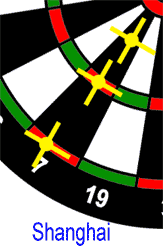 shanghai dart game