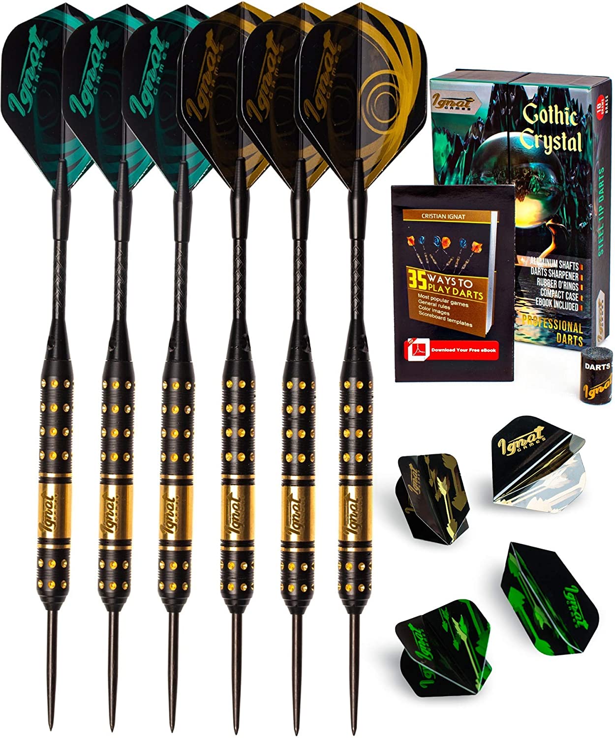1.IgnatGames Steel Tip Darts 1.IgnatGames Steel Tip Darts