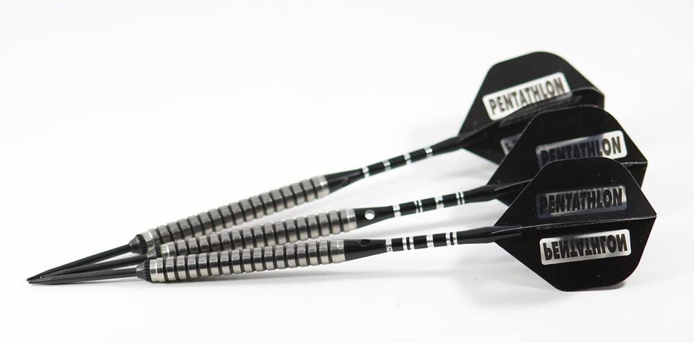 US Darts - Xtreme 26 Grams - 90% Tungsten Darts, Ringed Grip, Moveable Point Darts with ACE Points + Upgrade Kit US Darts - Xtreme 26 Grams - 90% Tungsten Darts, Ringed Grip, Moveable Point Darts with ACE Points + Upgrade Kit