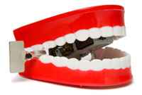 teeth Silly World of Darts Gimmicks (Amusing Dart Products)